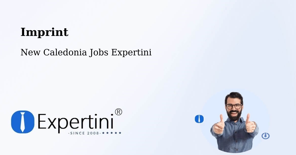Imprint – New Caledonia - New Caledonia Jobs Expertini