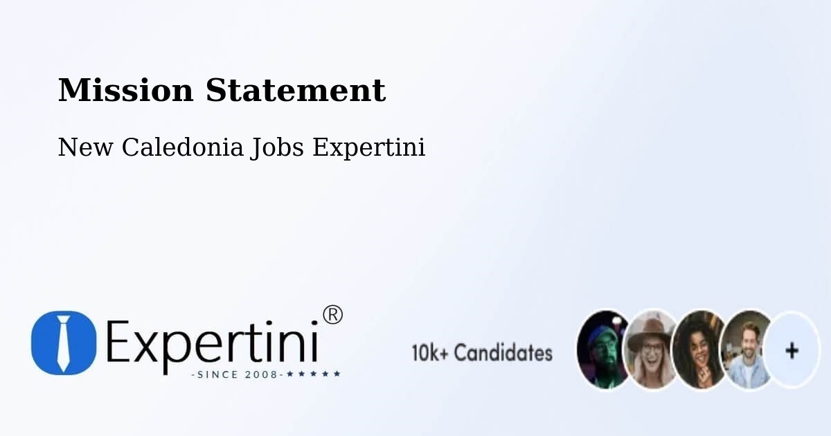 Corporate Mission – New Caledonia - New Caledonia Jobs Expertini
