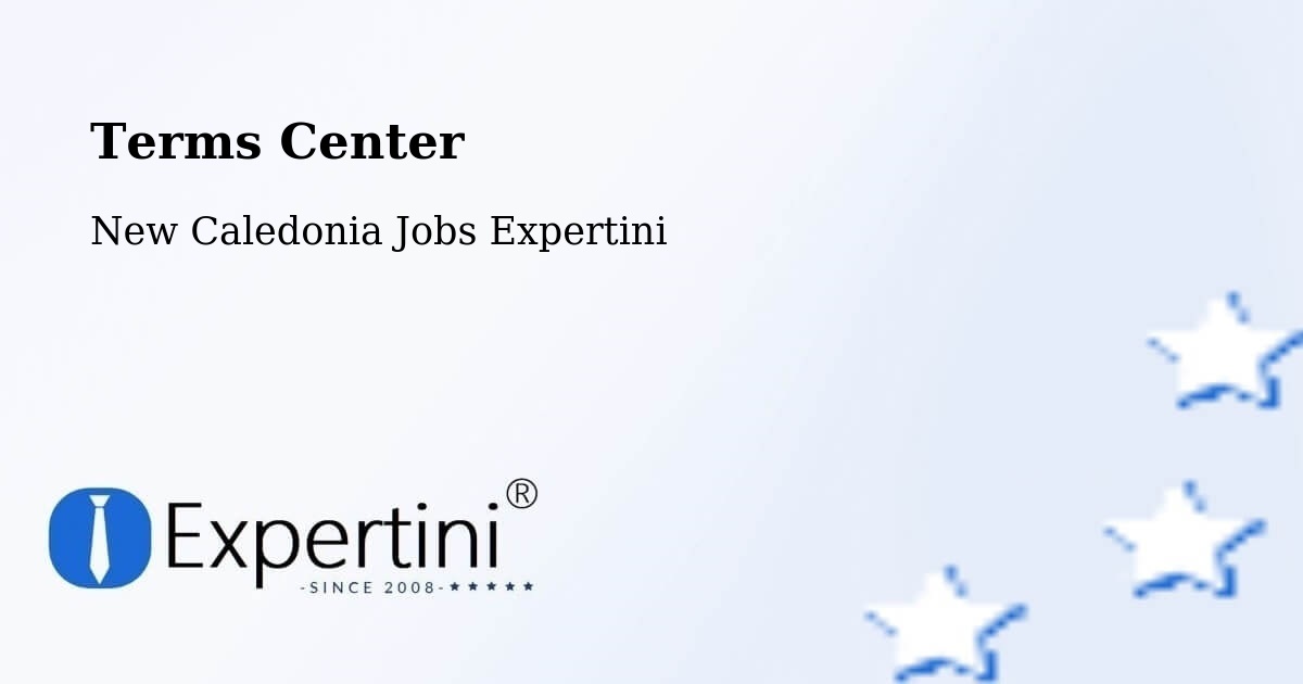 Terms of Service – New Caledonia - New Caledonia Jobs Expertini